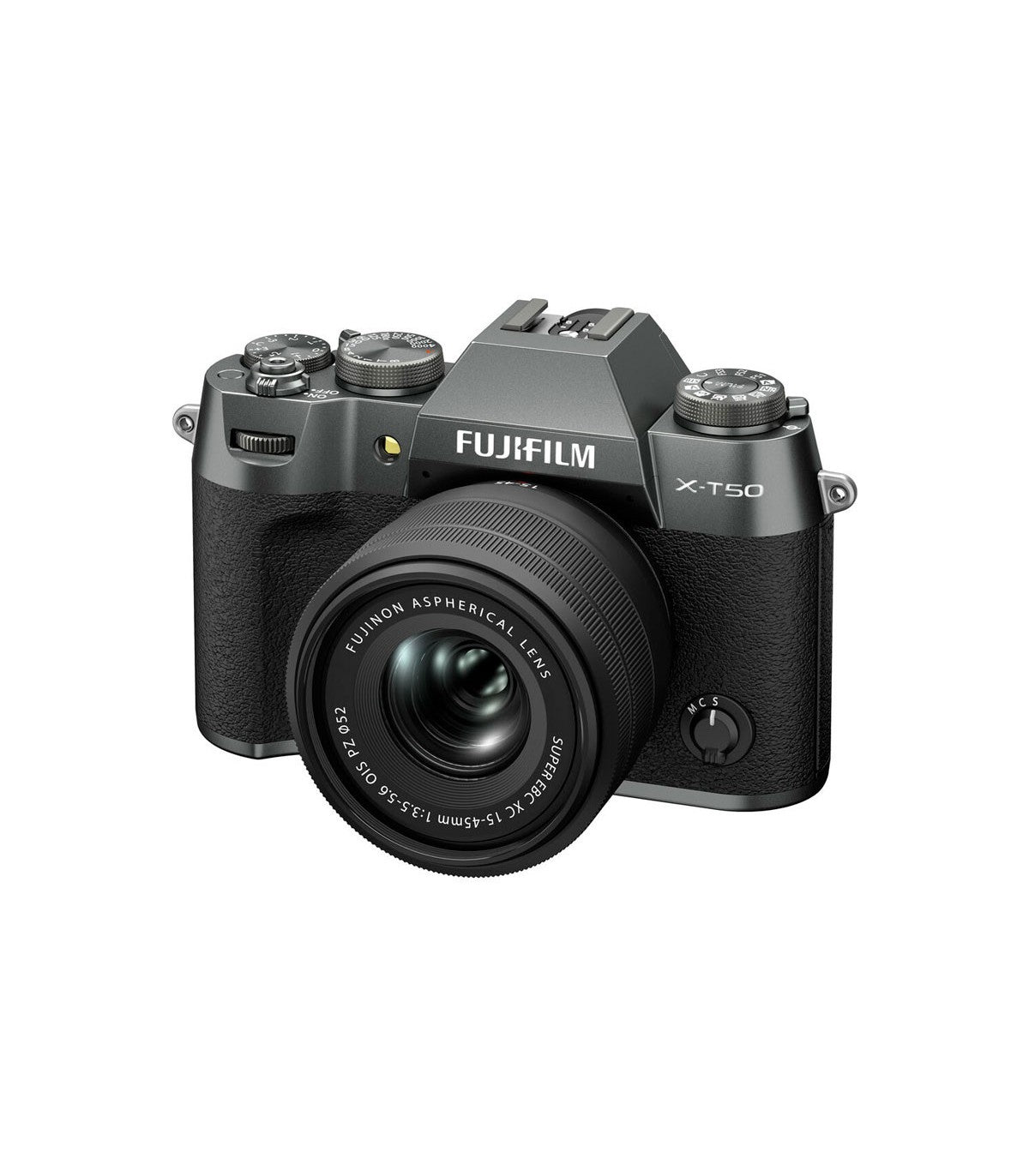 FUJIFILM CAMARA X-T50 + 15-45MM F3.5-5.5 OIS CHARCOAL