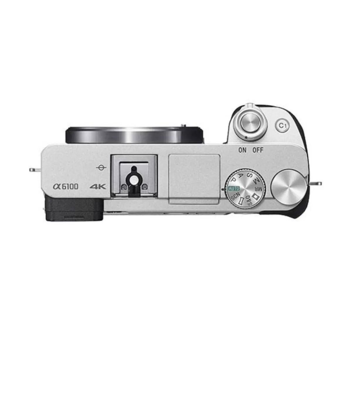 SONY ALPHA 6100 CUERPO -PLATA