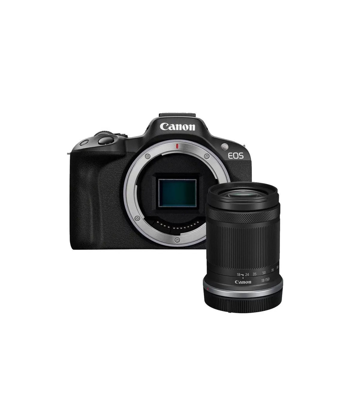CANON EOS R50+RF-S 18-150 STM NEGRO