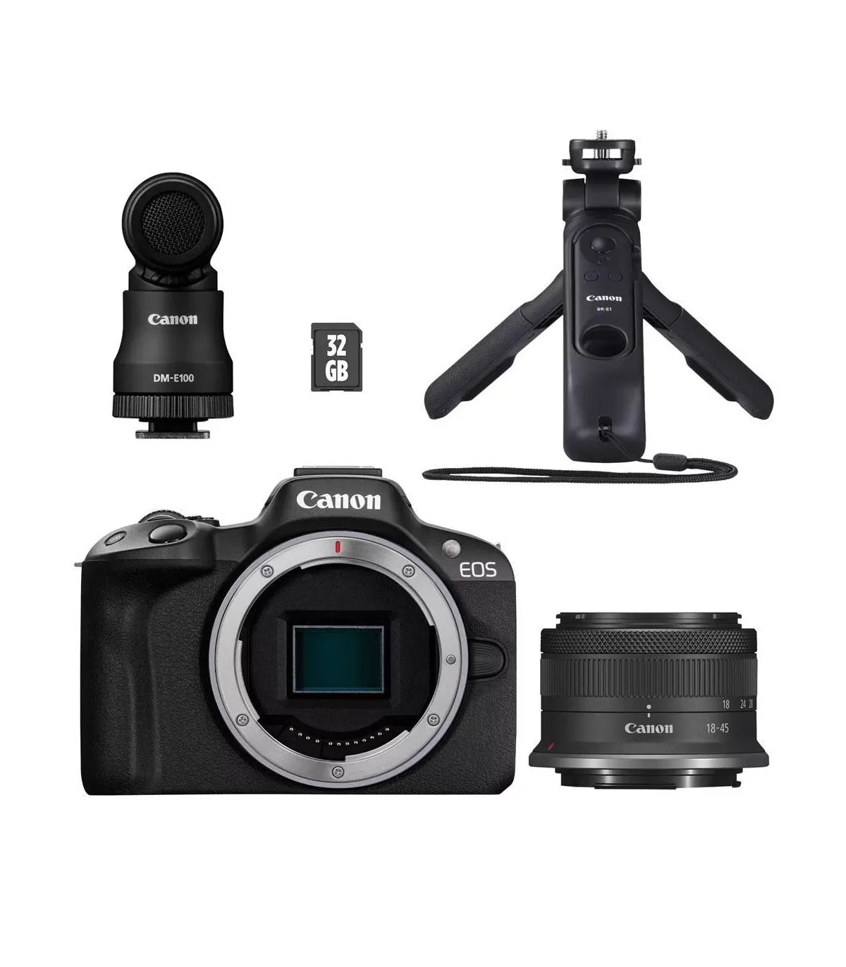 CANON EOS R50 + RFS 18-45 CREATOR KIT NEGRO