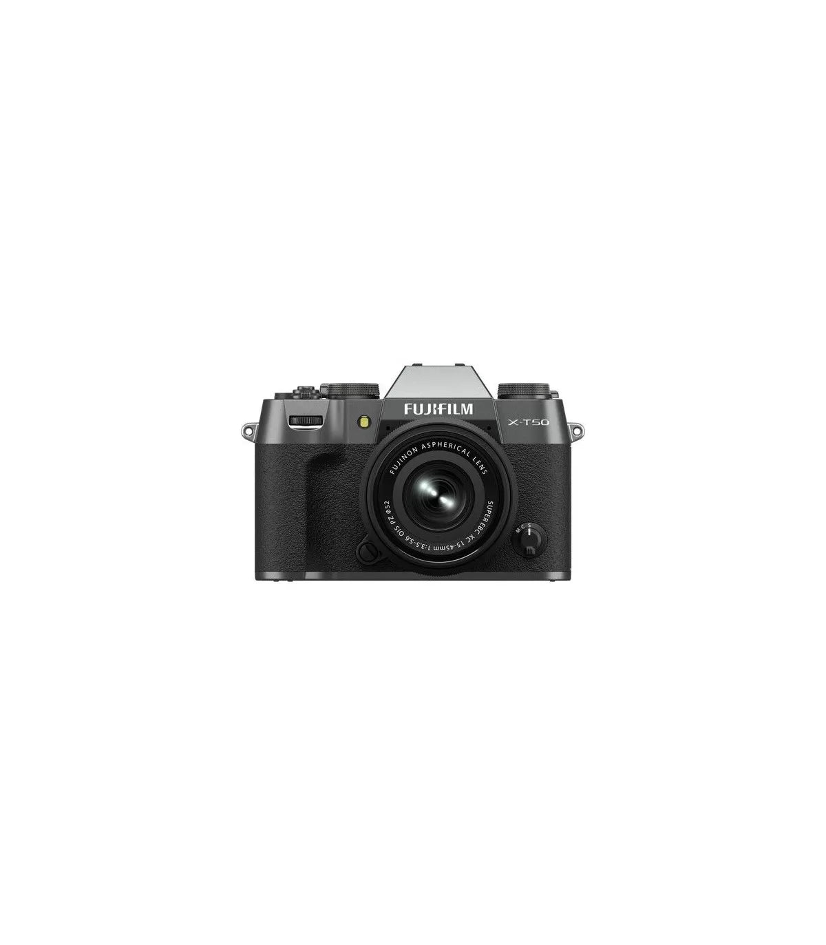 FUJIFILM CAMARA X-T50 +15-45MM F3.5 - 5.6 OIS PLATA