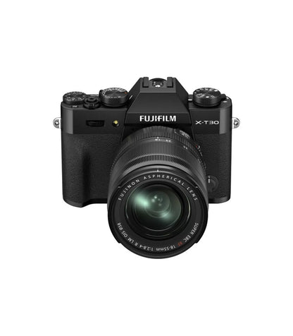 FUJIFILM X-T30 II OIS XF 18-55 mm f / 2.8-4 R LM NEGRA