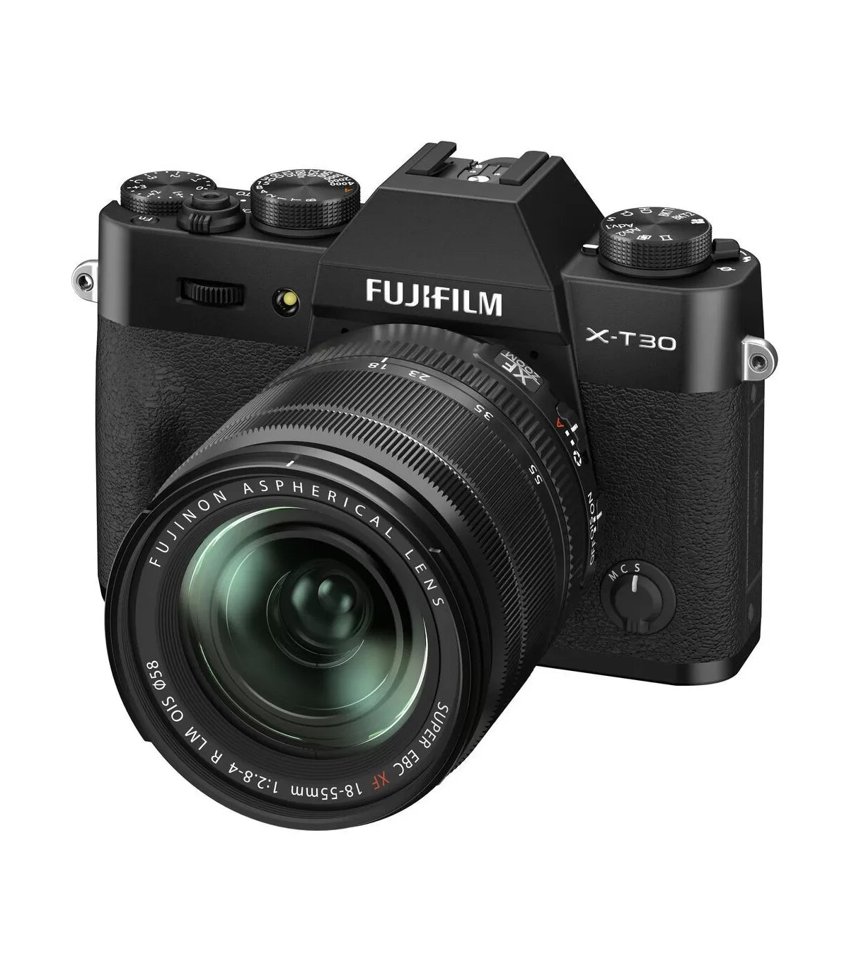 FUJIFILM X-T30 II OIS XF 18-55 mm f / 2.8-4 R LM NEGRA