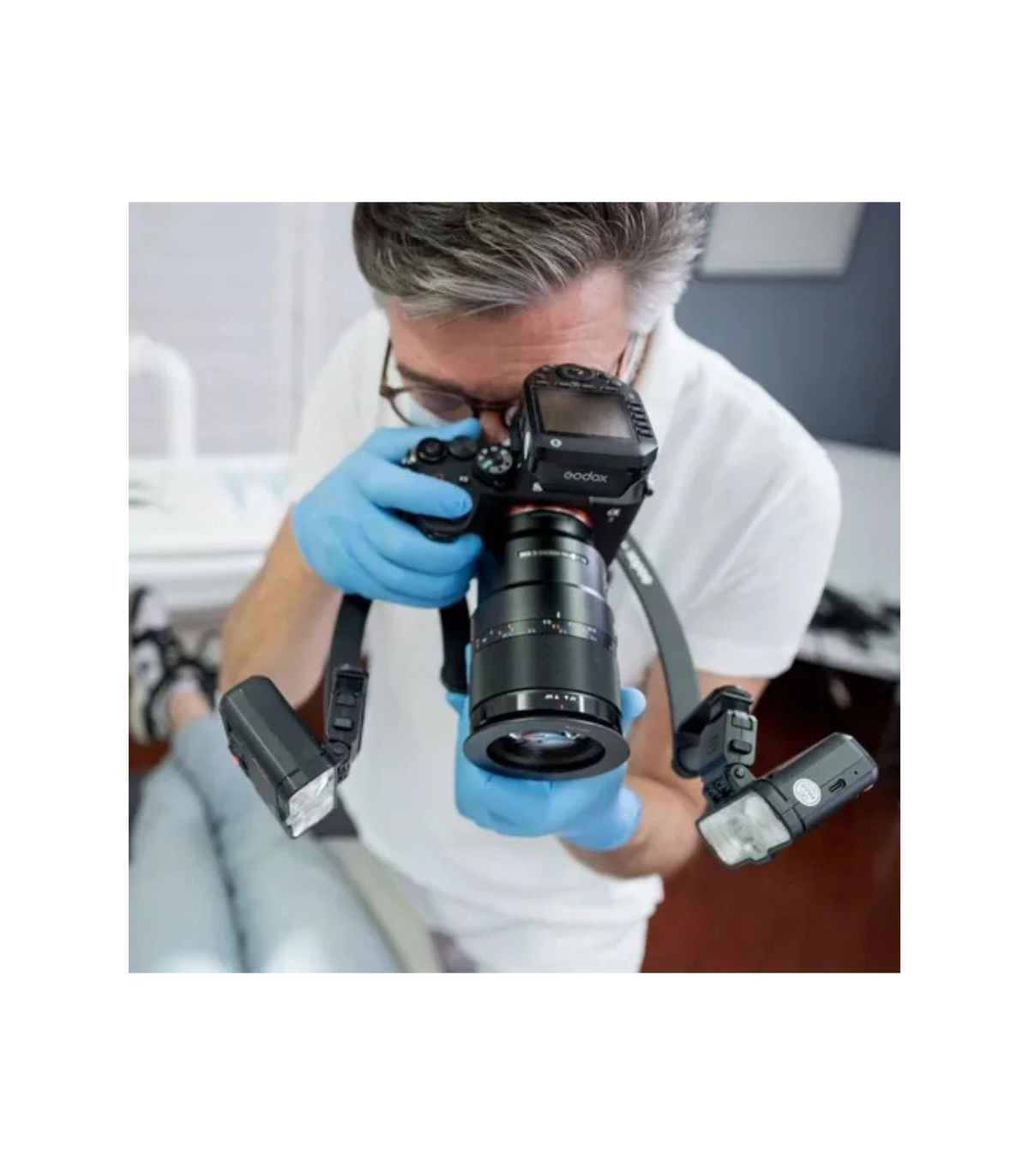 SONY A7 III + 90MM F2.8 + GODOX FLASH MF-12 -DK3 MACRO DENTAL