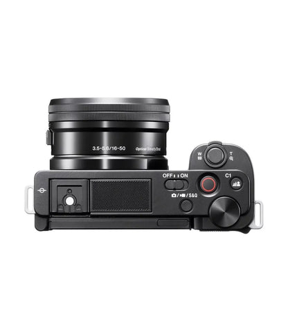 SONY VLOG ZV-E10 + 16-50 MM F / 3.5-5.6 + SONY GP-VPT2BT EMPUÑADURA BLUETOOTH